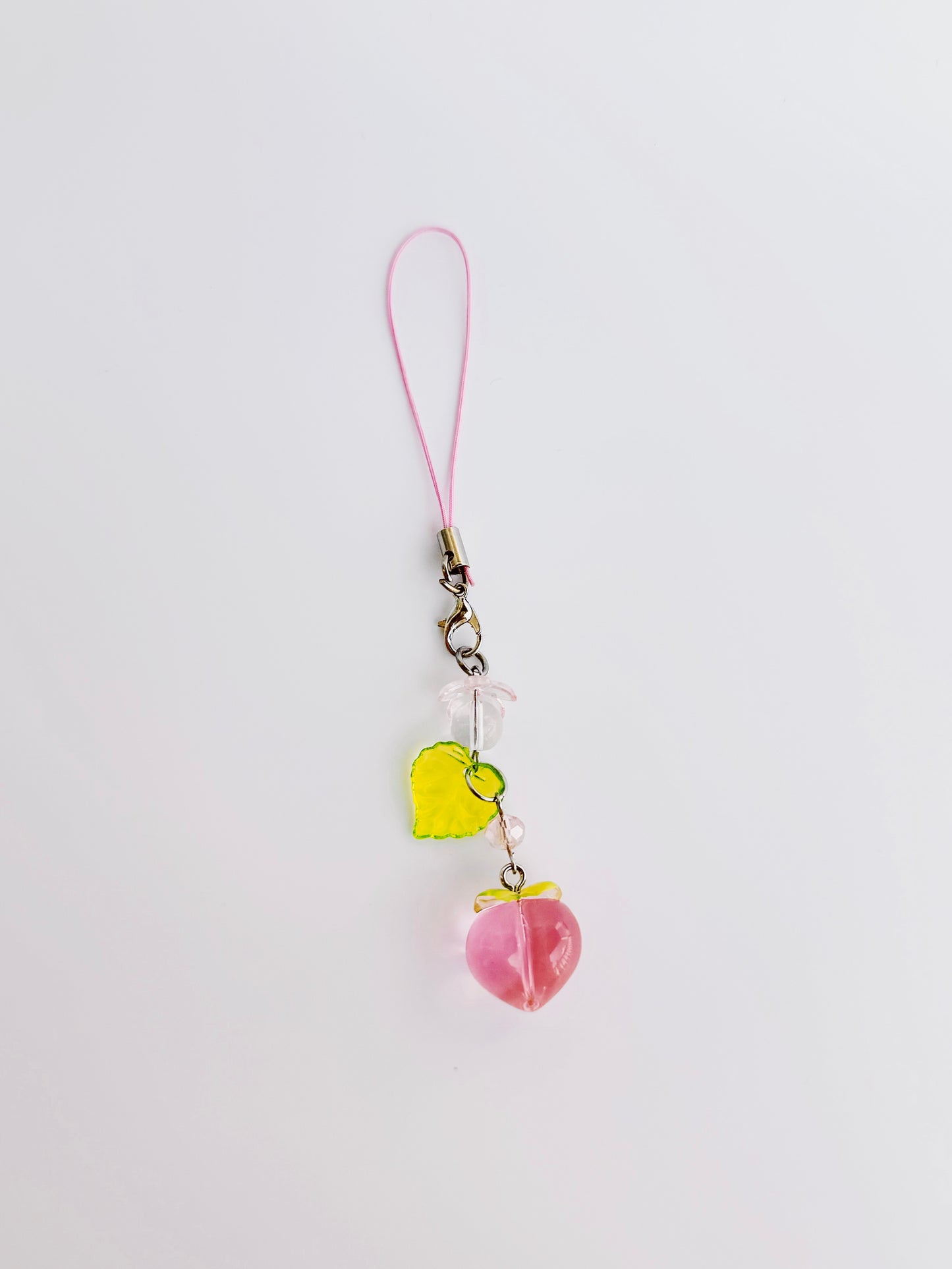 Peach Phone Charm