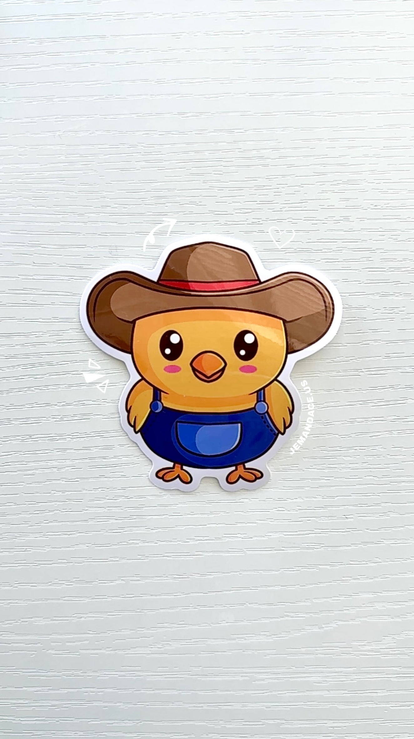 Cowboy Chick Vinyl Sticker