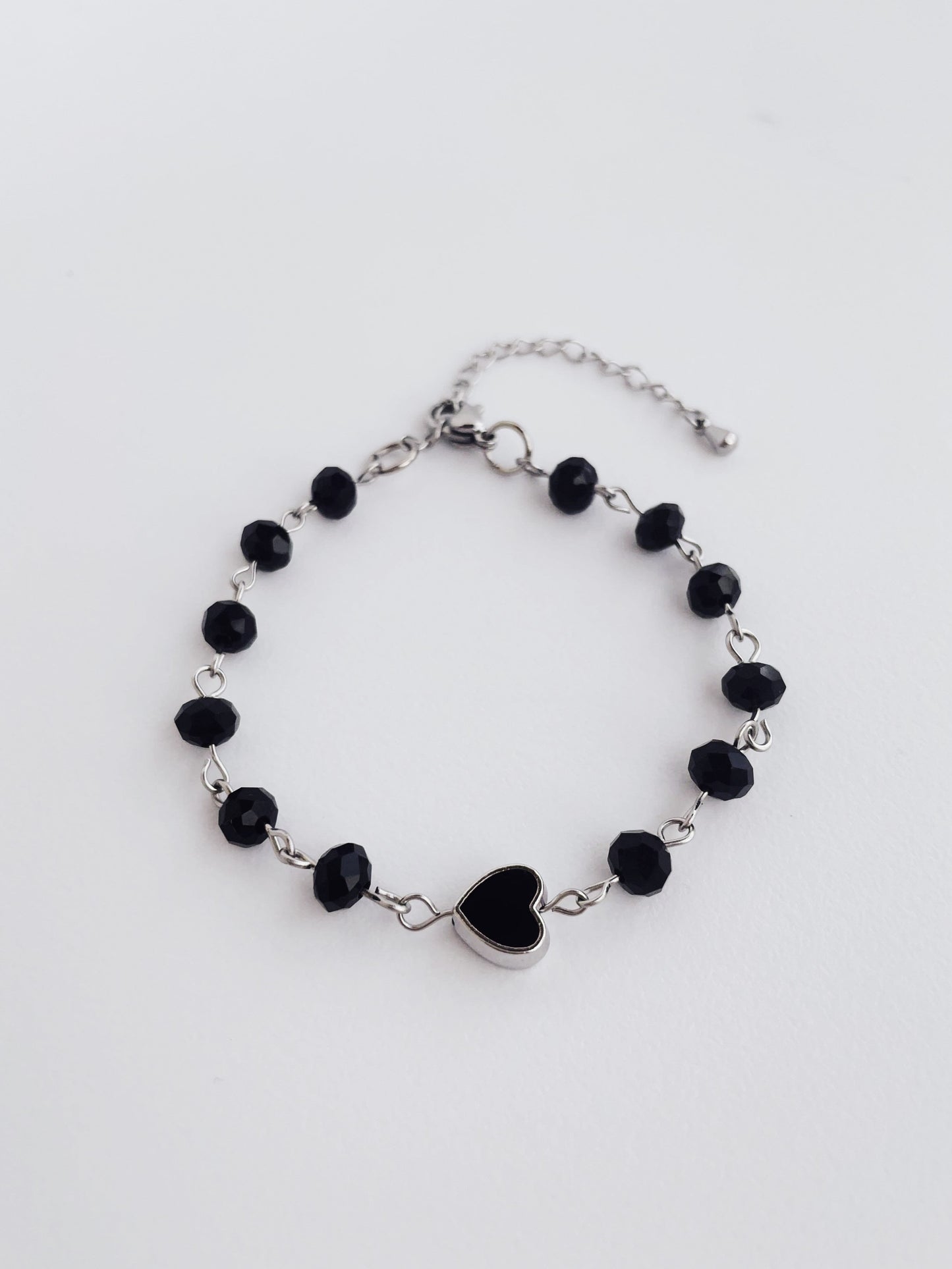 Black Heart Bracelet