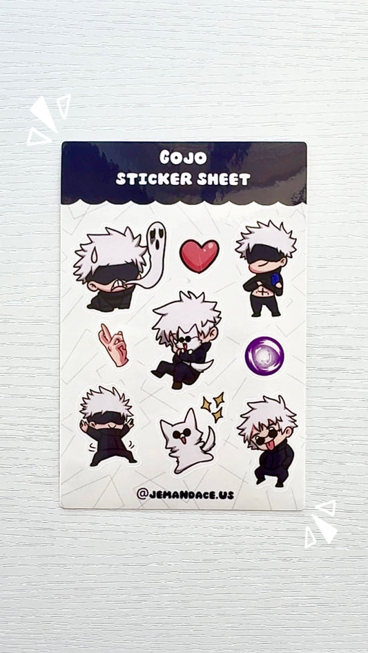 Gojo Sticker Sheet