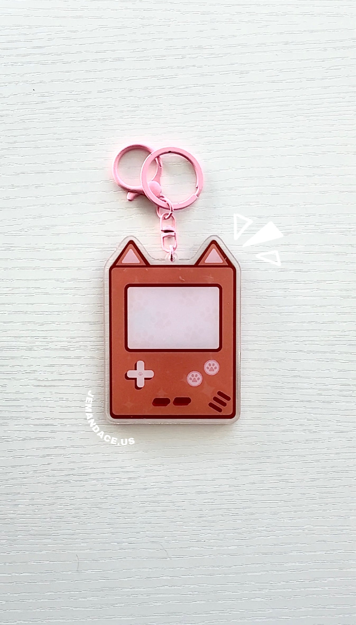 Cat Game Shaker Charm