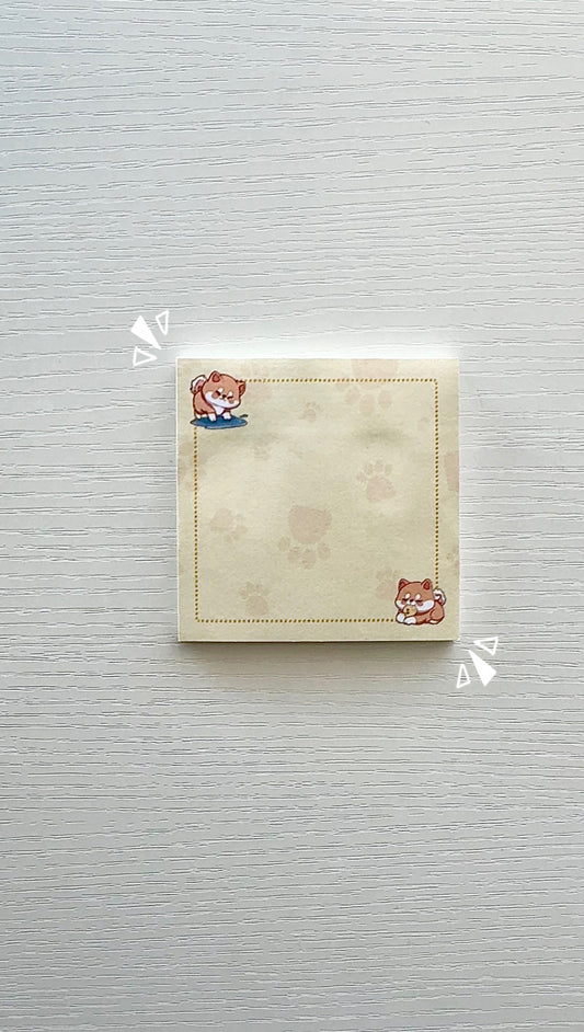 Shiba Inu Sticky Note