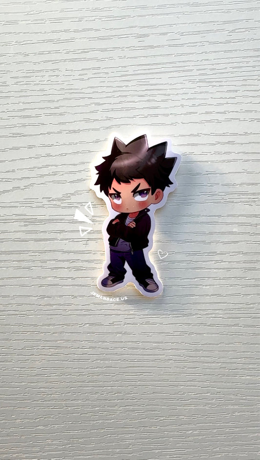 Badtz Maru Chibi Vinyl Sticker