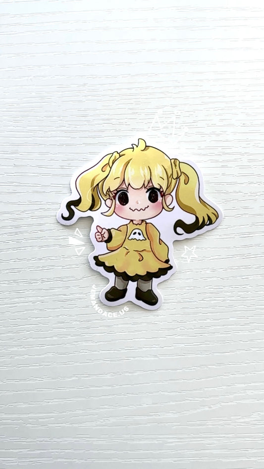 Mimikyu Chibi Vinyl Sticker